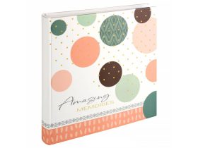 Walther Amazing 50lap/30x30cm beragasztós fotóalbum lazac