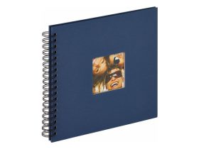 Walther fun 26x25 spirálalbum kék