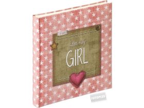 Walther Little Baby Girl 28x30,5 Fotóalbum rózsaszín