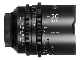   Sigma 20mm T1.5 FF High Speed Prime Cine Objektív - Canon EF