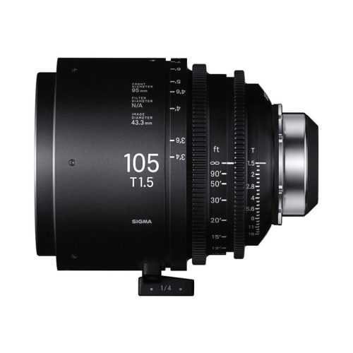 Sigma 105mm T1.5 FF High Speed Prime Cine Objektív - Canon EF