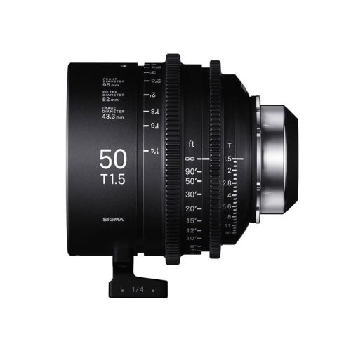 Sigma 50mm T1.5 FF High Speed Prime Cine Objektív - Canon EF