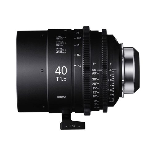 Sigma 40mm T1.5 FF High Speed Prime Cine Objektív - Canon EF