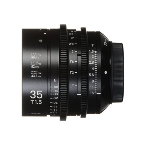 Sigma 35mm T1.5 FF High Speed Prime Cine Objektív - Canon EF