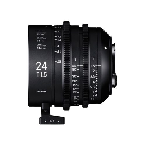 Sigma 24mm T1.5 FF High Speed Prime Cine Objektív - Canon EF