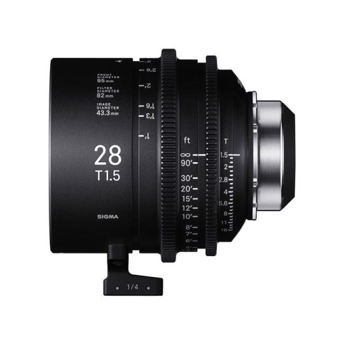 Sigma 28mm T1.5 FF High Speed Prime Cine Objektív - Canon EF
