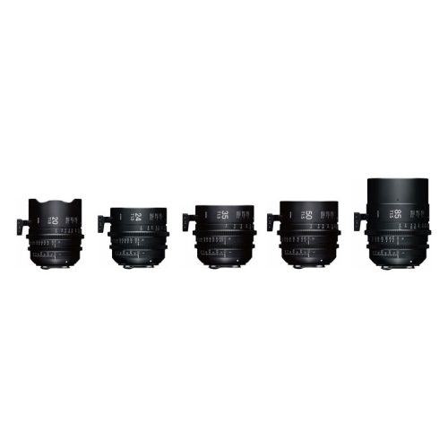 Sigma Cine FL FF 20/24/35/50/85 T1.5 + hodtáska készlet (Sony E)