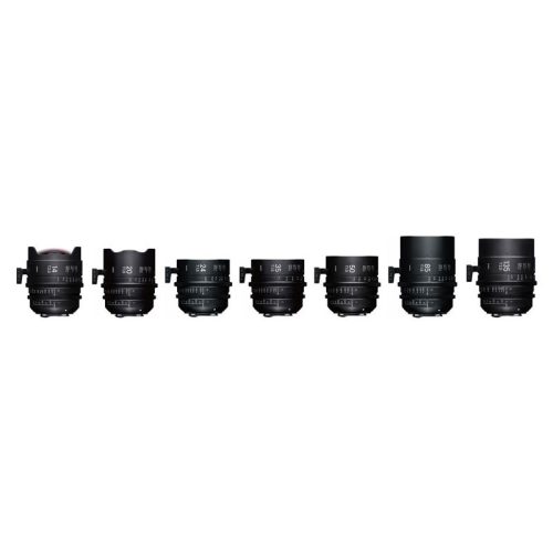 Sigma Cine FL FF 14/135 T2, 20/24/35/50/85 T1.5 + hordtáska készlet (Canon EF)