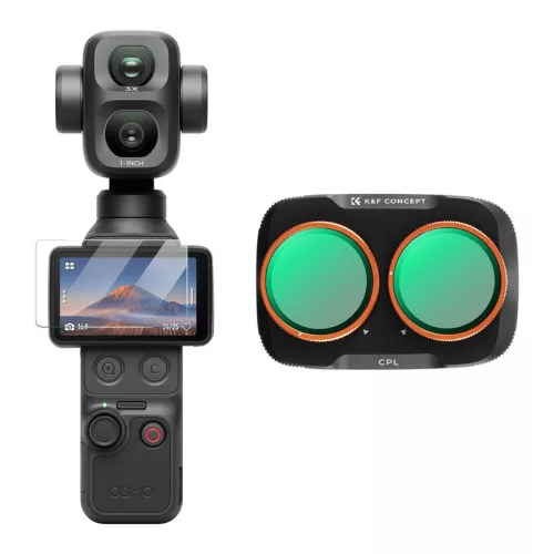 K&F Concept CPL szűrő DJI Osmo Pocket 4P kamerához