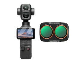   K&F Concept 2 az 1-ben ND2–32 és Black Mist 1/4 szűrő DJI Osmo Pocket 4P kamerához
