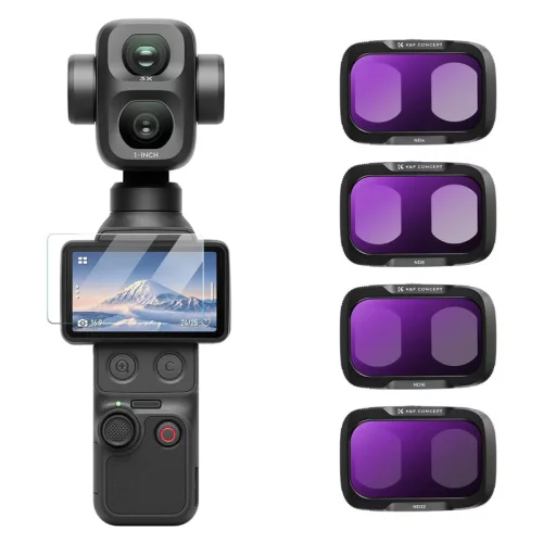 K&F Concept 4 az 1-ben ND szűrő készlet DJI Osmo Pocket 4P kamerához