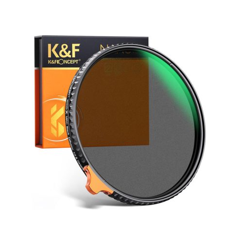 K&F Concept 58mm Multifunkc. Black Mist 1/4 & ND2-32 szűrő