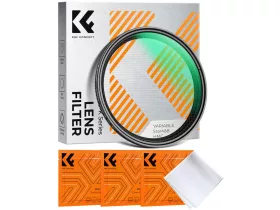   K&F Concept 77 mm állítható 4–8 pontos csillagszűrő, zöld bevonattal