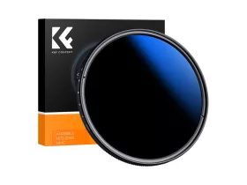   K&F Concept 52 mm C Series Ultra Thin Variable ND2–2000 Filter, blue coated