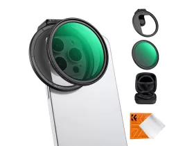   K&F Concept 67mm VND ND2-32 szűrő, mágneses szűrőadapterrel