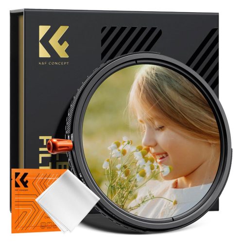 K&F Concept 77mm Nano X 3-in-1 ND2-32 & CPL & Black Mist 1/4 szűrő