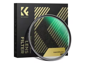   K&F Concept 77 mm Gold Diffusion 1/4 szűrő, Nano-Xcel Series