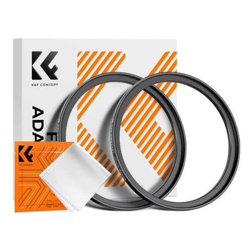 K&F Concept 77-82mm Step Up gyűrű (2db)
