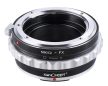 K&F Concept Nikon G adapter - Fujifilm X vázakra