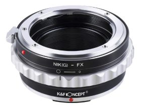 K&F Concept Nikon G adapter - Fujifilm X vázakra