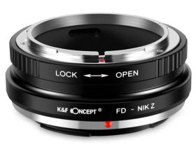 K&F Concept Canon FD adapter - Nikon Z vázakra