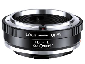 K&f Concept Canon FD/FL adapter objektív - Leica L váz