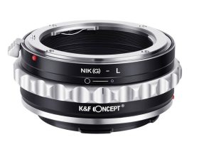 K&F Concept Nikon F (G) objektívekhez - Leica L vázakra