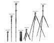 K&F Concept T255A4 Tripod/Monopod (aluminium) + BH-28L ball head