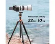 K&F Concept O234A7 tripod with BH-28L ballhead