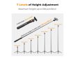 K&F Concept MS04 Tripod/Selfie stick for phone + GoPro adapter (black)