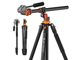 K&F Concept T254A7 állvány + FH-03 fluid fej