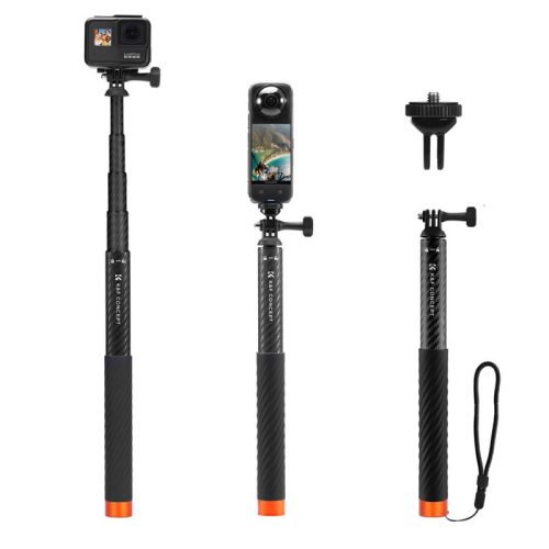 K&F Concept MS22 Invisible Selfie Stick (127 cm)