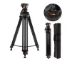K&F Concept VA3+BV10 Twin Leg videó állvány