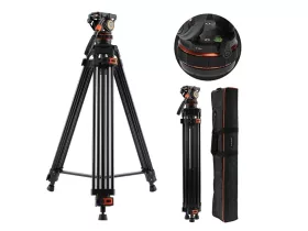 K&F Concept VA3+BV10 Twin Leg videó állvány