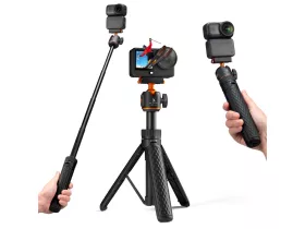   K&F Concept kétirányú mágneses gyorskioldós tripod DJI Osmo Nano és Osmo Action 6 kamerához