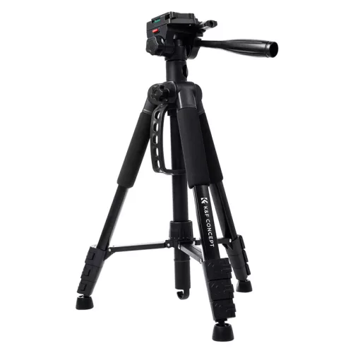 K&F Concept S254A1 overhead tripod / monopod BV07 fluid videófejjel