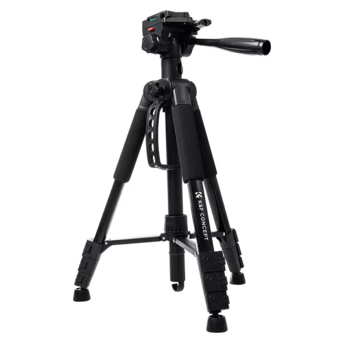 K&F Concept S254A3 overhead tripod / monopod BV07 fluid videófejjel
