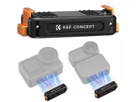   K&F Concept Aluminum Magnetic Quick Release Mount for DJI Osmo Action 6