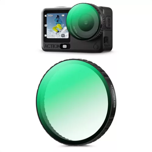 K&F Concept 1/4 Black Soft szűrő, DJI Action 6-hoz