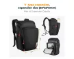 K&F Concept 25L Nature Wander 01 Backpack (black-red)
