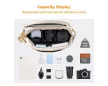 K&F Concept 10L Urban Wander 01 Shoulder Bag (Beige)
