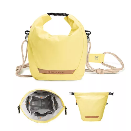 K&F Concept 5L Urban Wander 11 válltáska (sárga)
