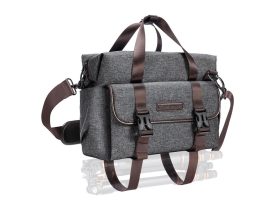 K&F Concept 8L Travel válltáska (sötétszürke)