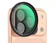 K&F Concept csíptethető mobiltelefonos CPL szűrő ökoszisztéma kit