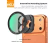 K&F Concept csíptethető mobiltelefonos CPL szűrő ökoszisztéma kit