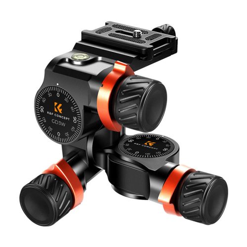 K&F Concept 3D Geared Tripod Head