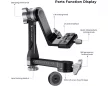 K&F Concept Pro Gimbal állványfej
