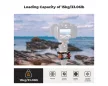 K&F Concept Tri-Wheel Tripod Leveling Base