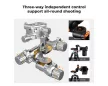 K&F Concept Three Dimensional Geared Tripod Head