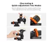K&F Concept Three Dimensional Geared Tripod Head